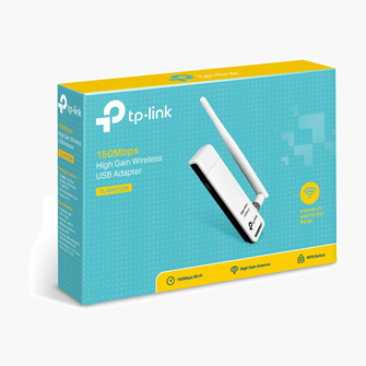 image TP-Link TL-WN722N - Clé wifi USB - 150 Mbp