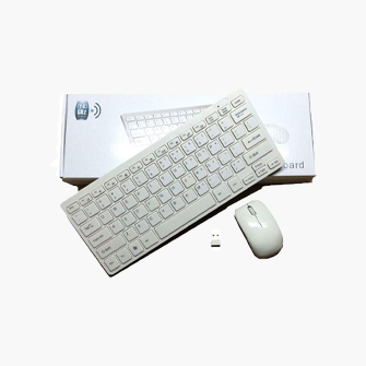 image Mini clavier et souris sans fils Wireless 2.4GHz