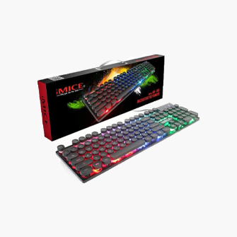 image iMice AK800 Clavier de jeu RGB LED