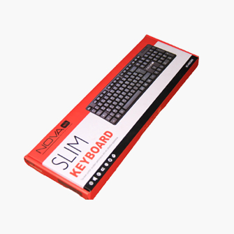 image Clavier USB Slim de Bureau Nova tech